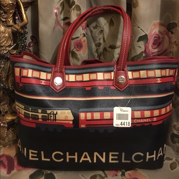 🔥CHANEL Limited Edition Graphic Art CC Monogram Bag multicolor Rare! - Picture 14 of 14